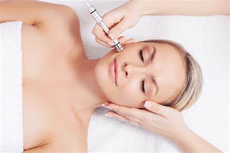 45 minute deluxe facial with microdermabrasion and a peel.